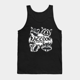 This is My Raccoon Costume Funny Raccoon Street Cats Trash Tank Top